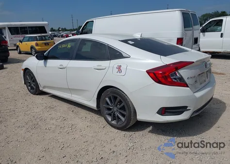 2019 Honda Civic Ex-L из США, поврежденный, VIN JHMFC1F71KX007561